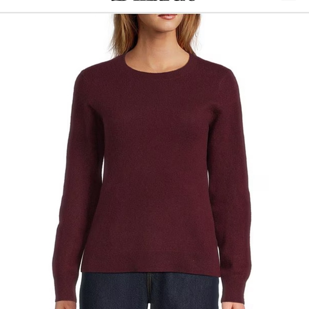 Women's Burgundy Sweater